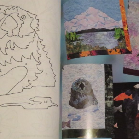 Quilts PORTRAITS of ALASKA Trish Stuart Vintage Booklet (#876) - Picture 5 of 5